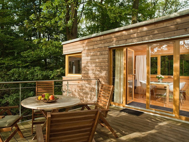 Glamping in Germany at Resort Baumgefluester, Lower Saxony