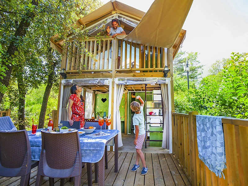 Glamping in France